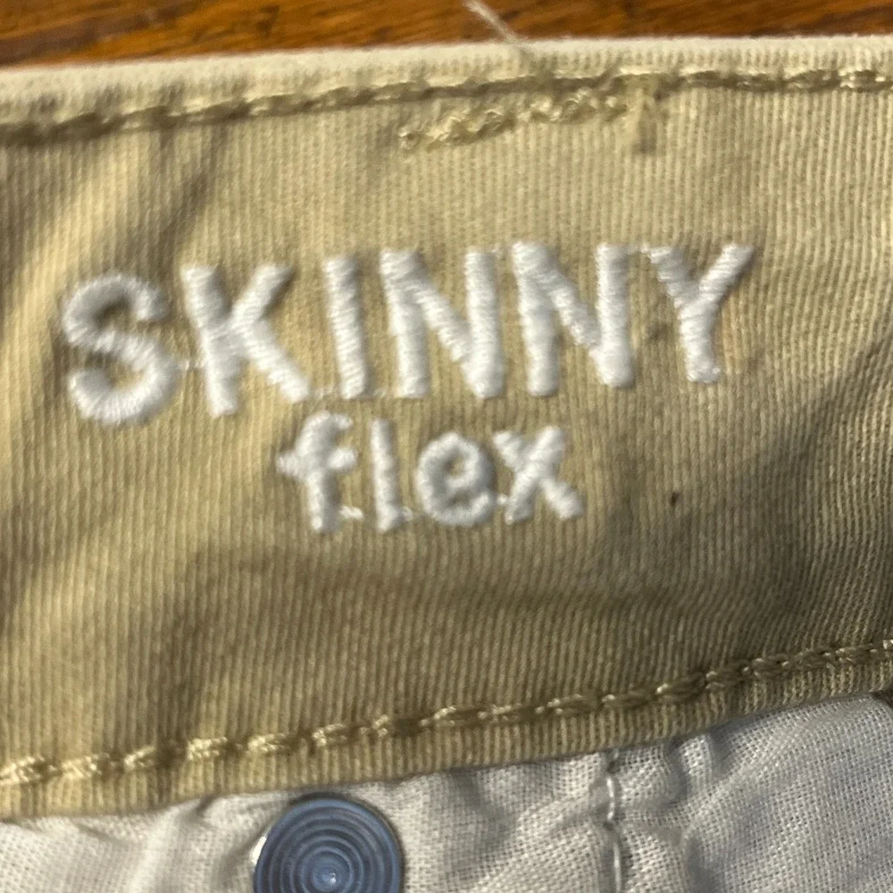 Carbon Mens 34x32 Skinny Flex Jeans Tan Stretch Denim Pants Casual Modern
